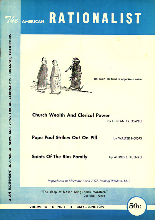 (image for) The American Rationalist Set - Vol. 14 - Vol. 17 - Click Image to Close